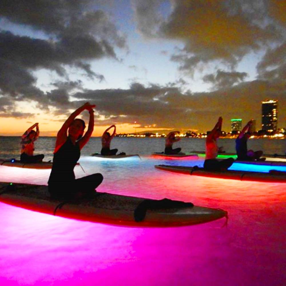 light up the night yoga good time to yoga