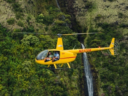 magical waterfall tour explore the big island from above maunaloa helicopter tours