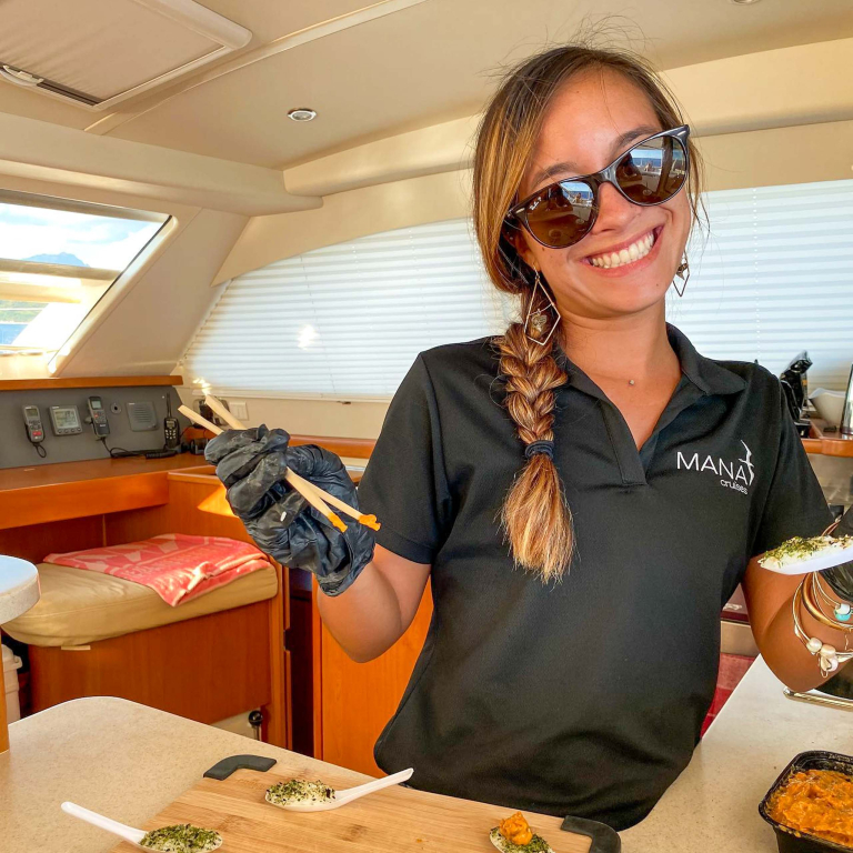 Manacruises Girl Cooking Chef