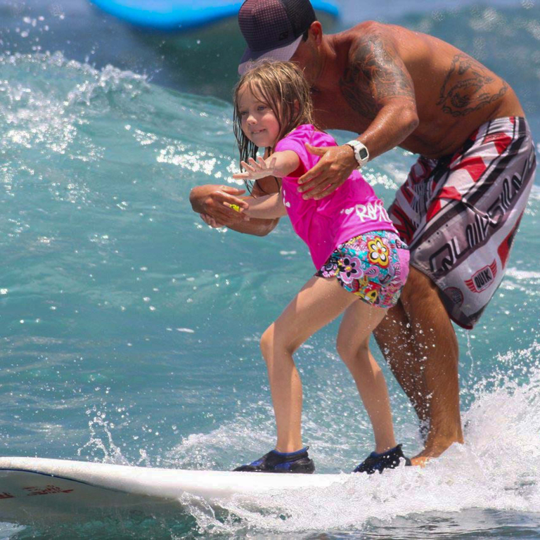 No Previous Surfing Experience Necessary Hawaii Lifeguard Surf Instructors  Big Island