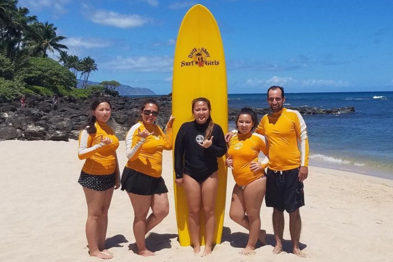 North Shore Surf Girls Sunset Bbq And Surf Lesson Feature Whole Family Fun