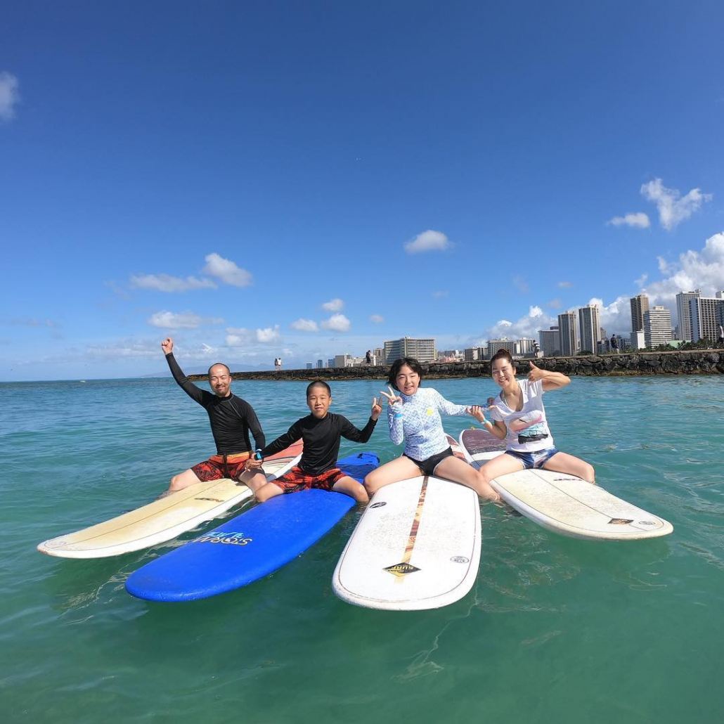 ohana surf project bodyboarding lessons waikiki family