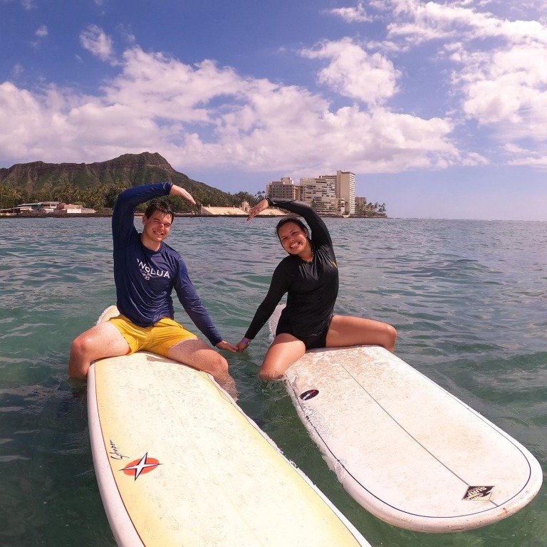 ohana surf project oahu surfing enjoying beautiful day