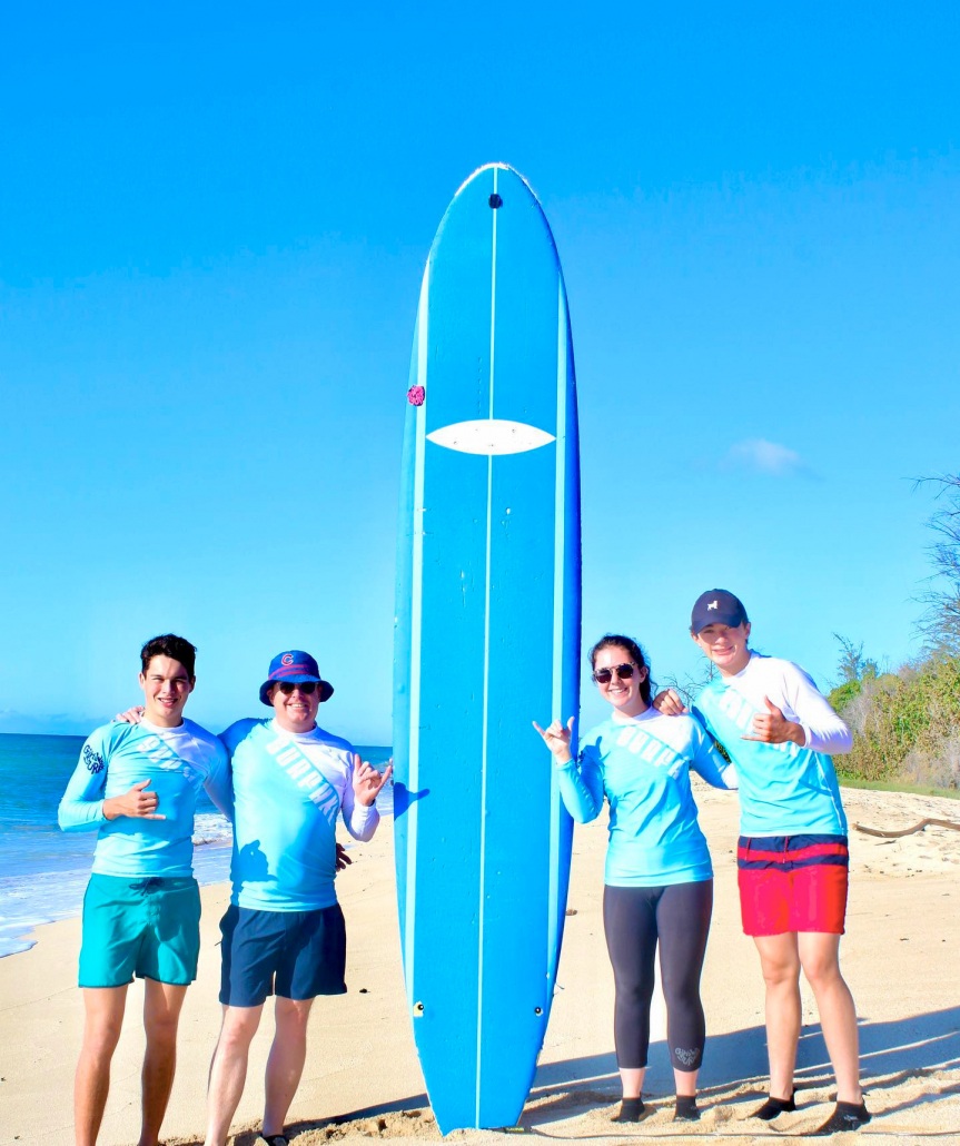 sup lessons for all levels in pokai bay surf honolulu oahu