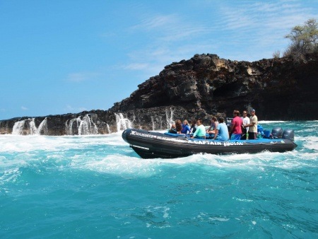 the quick moving and agile zodiac boats big island captain zodiac