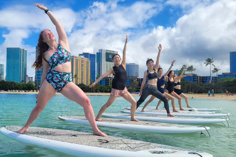 Yoga Floats Wakiki Flow Go Yoga Feature Stand Up Girls