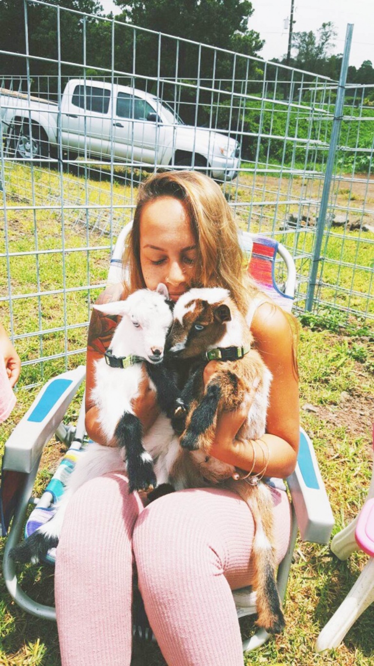 yoga goat time maui