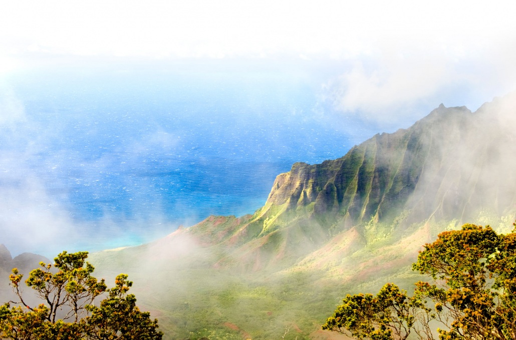 kalalau valley kauai island hawaii