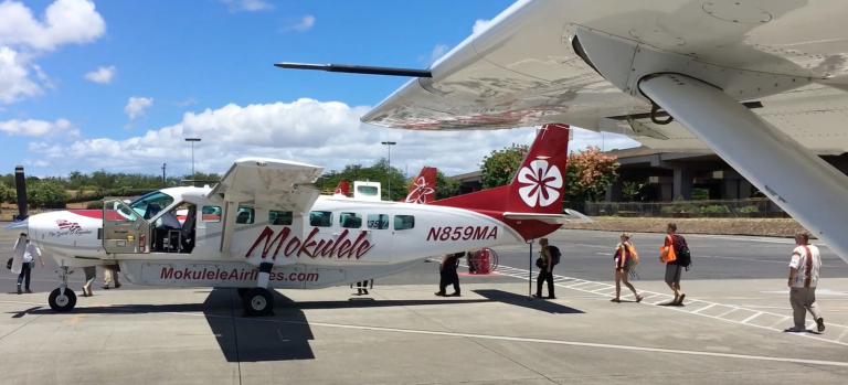 Hana Highway Plane Flight