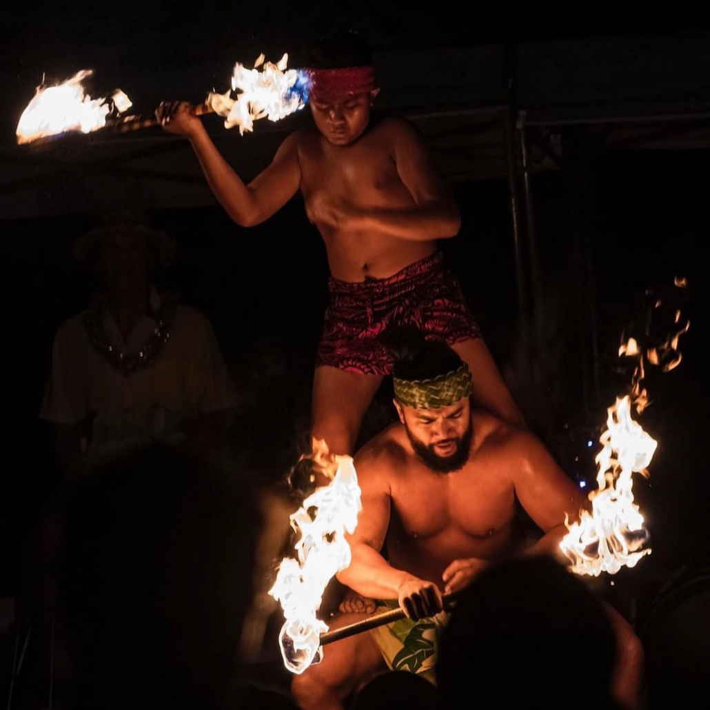 Aloha Kai Luau Fire Dancer 