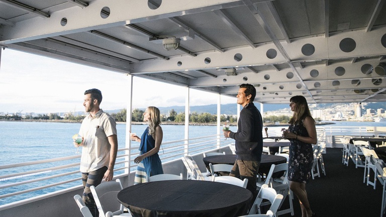 enjoy panoramic views of the ocean while sipping drinks and scanning the horizon for whales oahu atlantis adventures