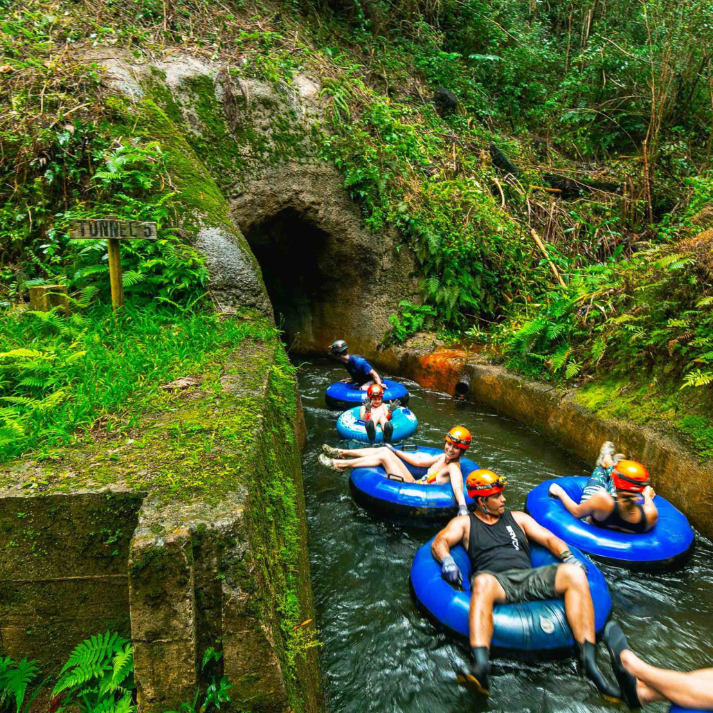 Floating Down A River To Get Your Adrenaline Pumping Kauai Mountain Float Tubing Kauai Back Country