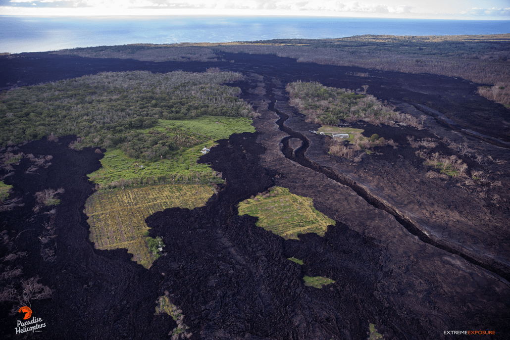 helicopter tour over hilo volcanoes