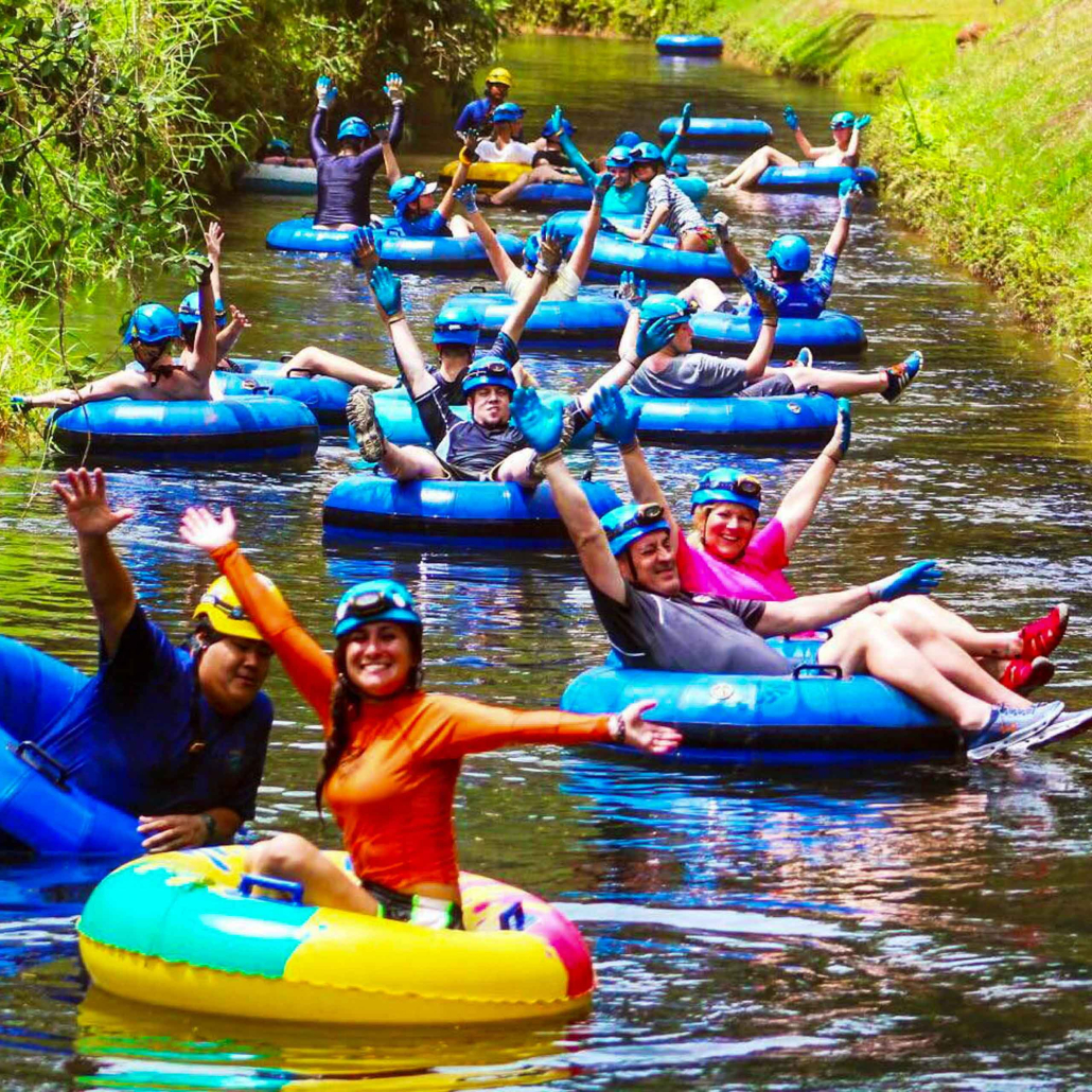 Kauai Adventure Day Trip From Oahu Team On Kauai Float Tubing