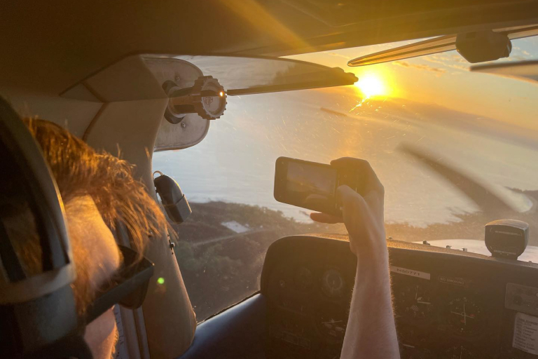 Mauiplanerides Maui Sunset Romance And Champagne Air Tour Feature Golden Hour Helicopter