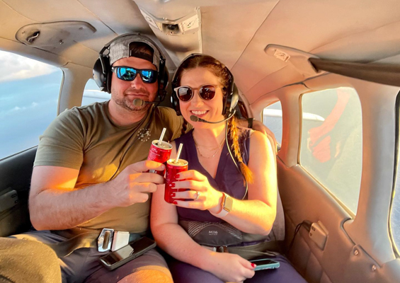 Mauiplanerides Maui Sunset Romance And Champagne Air Tour Slider Champagne