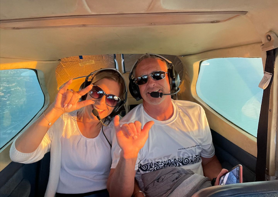 Mauiplanerides Maui Sunset Romance And Champagne Air Tour Slider Helicopter Romantic