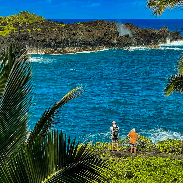 Skip The Hana Highway Black Sand Beach Park Hiking Maui