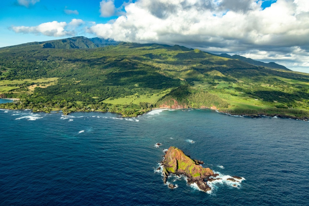 soar over hawaiis enchanting tropical landscape on a spectacular west maui and molokai helicopter tour hta