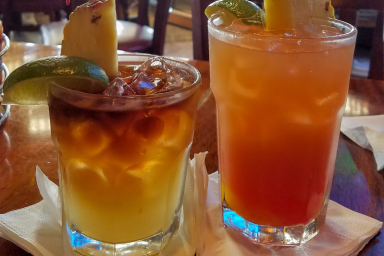 Theadventureboat Tiki Escape Lunch Or Sunset Cruise Oahu First Tiki Bar Drink Mai Tai
