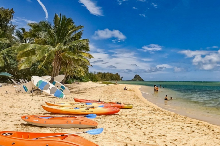 Secret Island Beach Kualoa Ranch Oahu