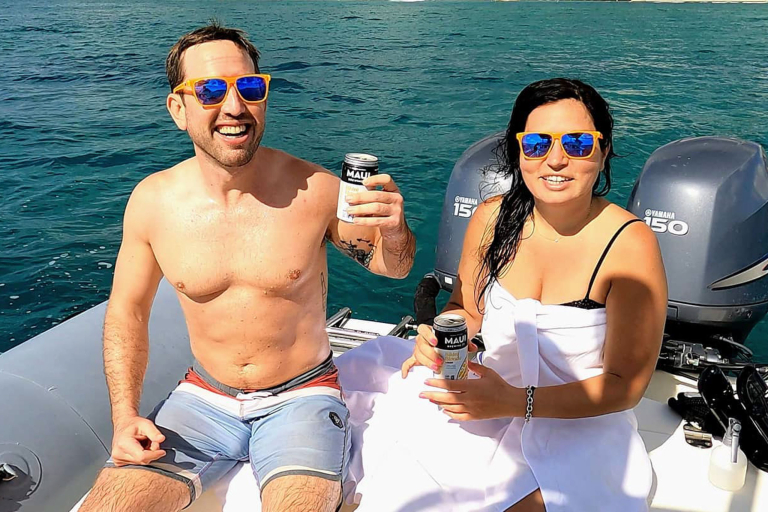 Theadventureboat Private Waikiki Small Boat Whale Watch Enjoy A Day Guests Fun