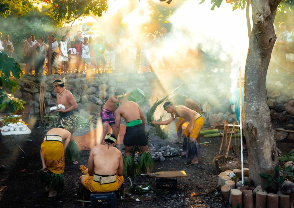 Maukawarriorsluau Traditional Cooking 