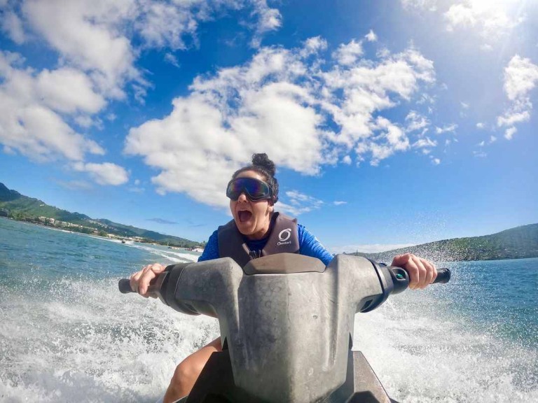 jet ski adventure honolulu have a blast