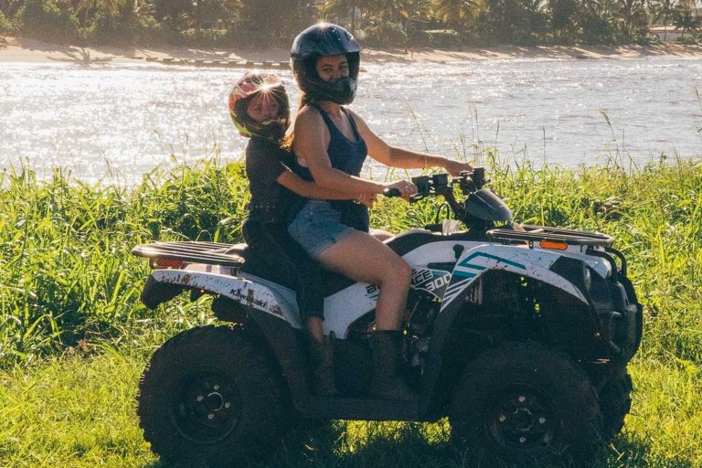 North Shore Stables Hawaii Atv Adventure Farm Tour Mother And Son