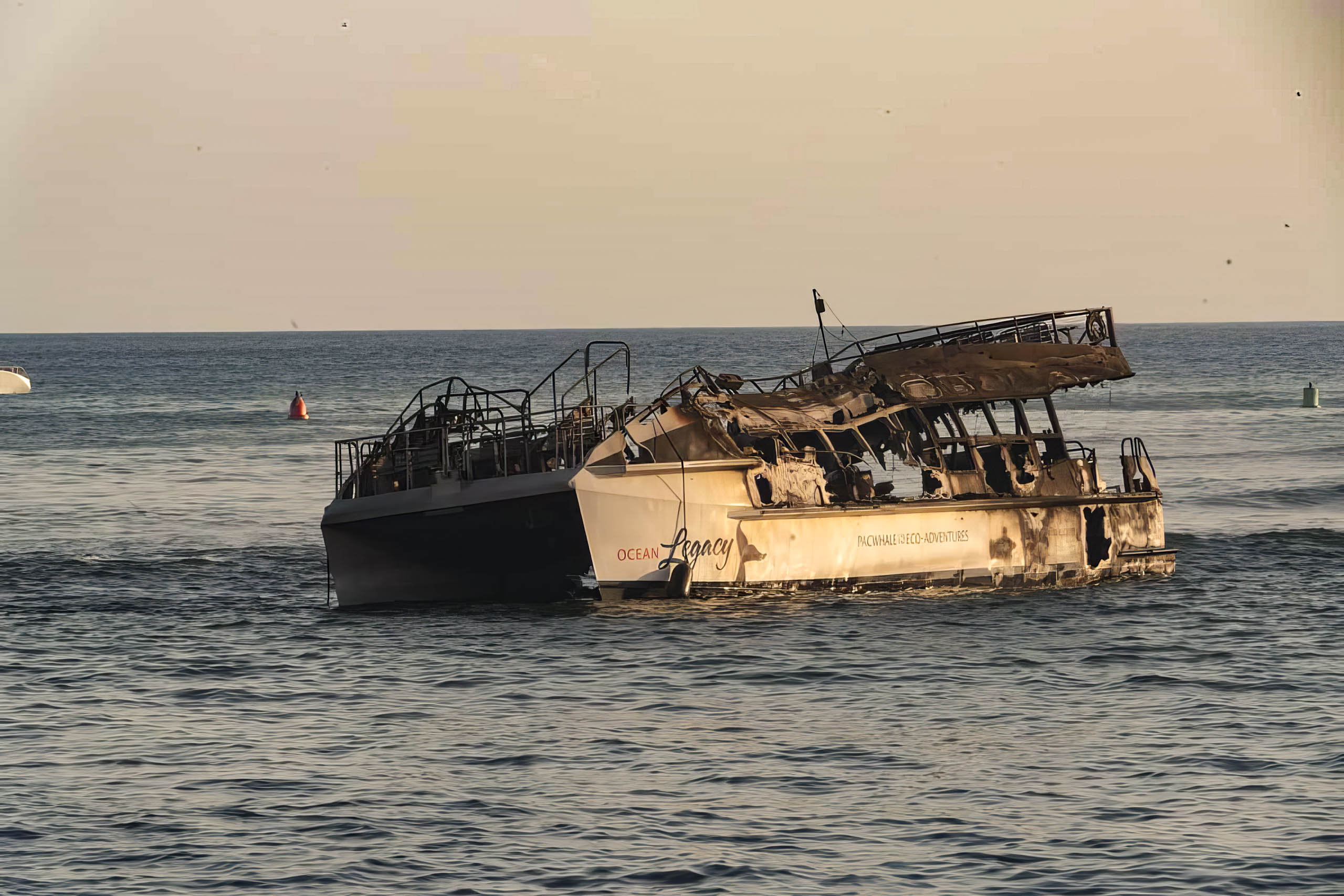 Lahaina Boat Maui Fires Aug Th    