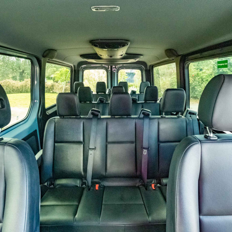 Guides And Transportation Inside Vans 