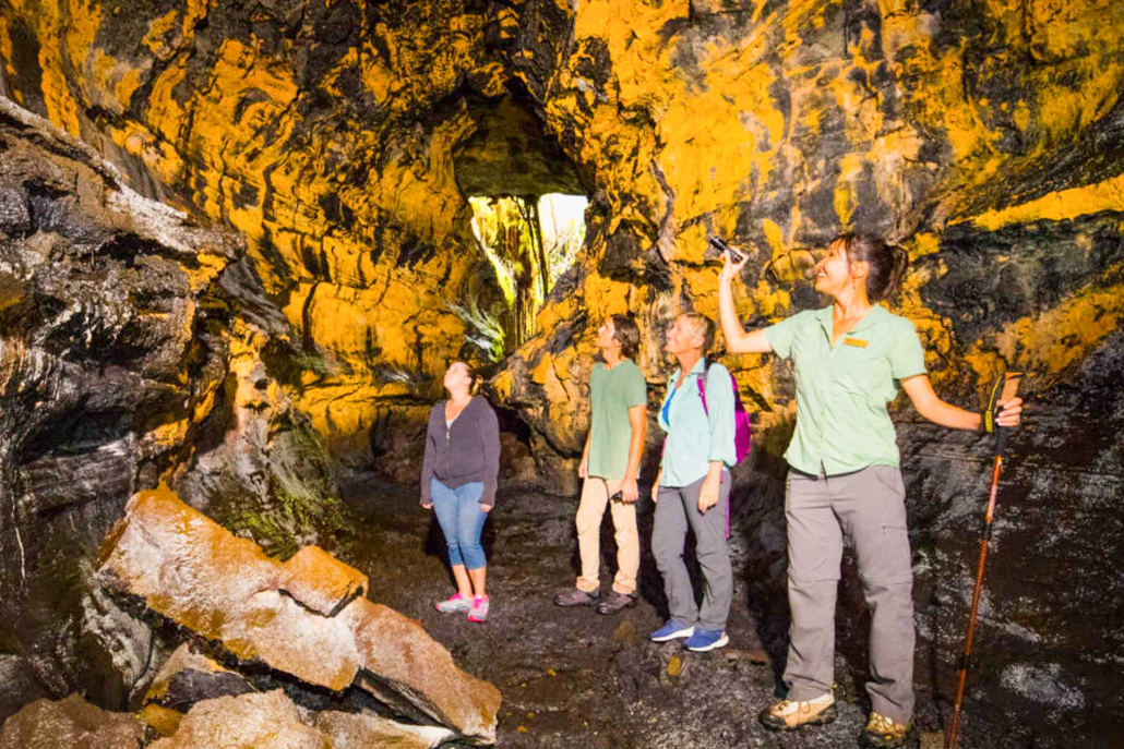 Hawaii Forest Hawaii Volcano Unveiled Hikes Guests In Cave