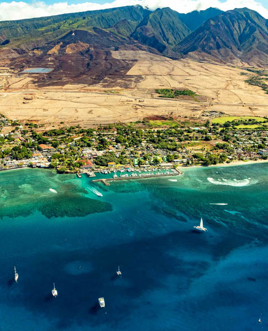 Helicopter Tour Maui West Maui Lahaina Boats