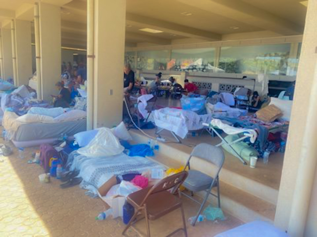 Maui Cityzen Emergency Relief Kahului Shelters Outside 