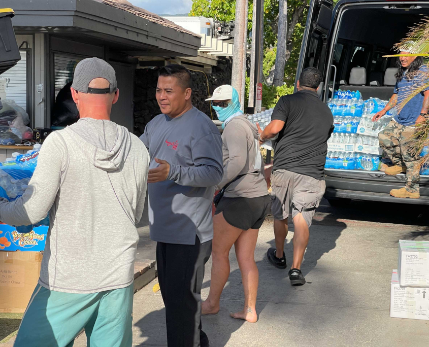 Maui Cityzen Emergency Relief Kahului Shelters People Helping Together 