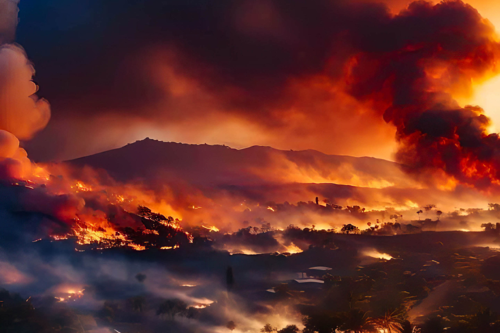 Maui Fires Whole Forest