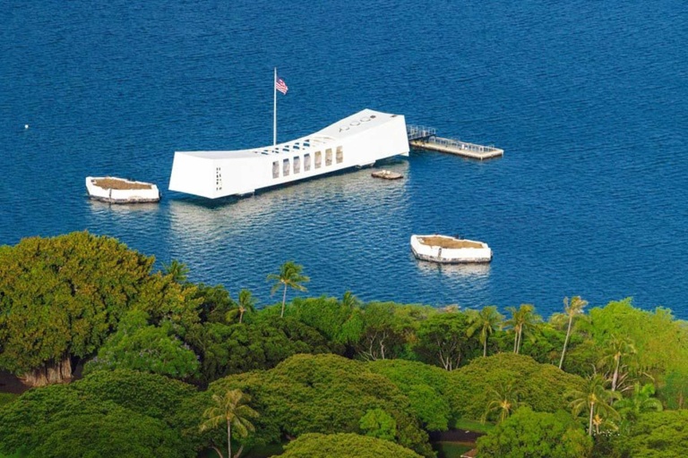 Uss Arizona Memorial Oahu Rainbow Helicopters