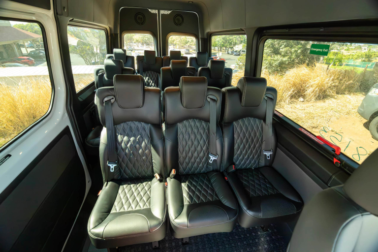 Hawaiitours Oahu Tour Activity Transfers Luxury Sprinter Seats