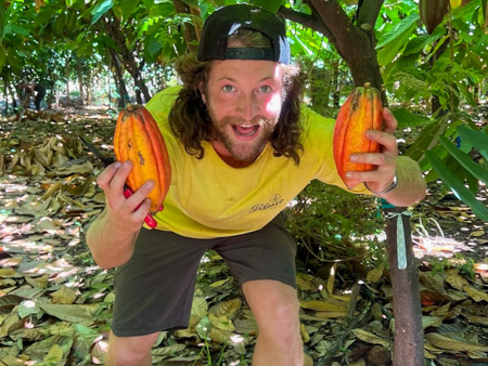 Mauichocolatetour Guided Cacao Farm Tour Guests Smiling