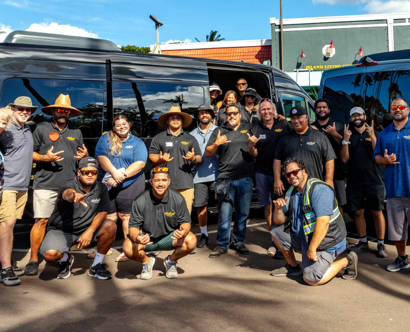 HT Oahu and Maui Crew at West Maui Relief Work