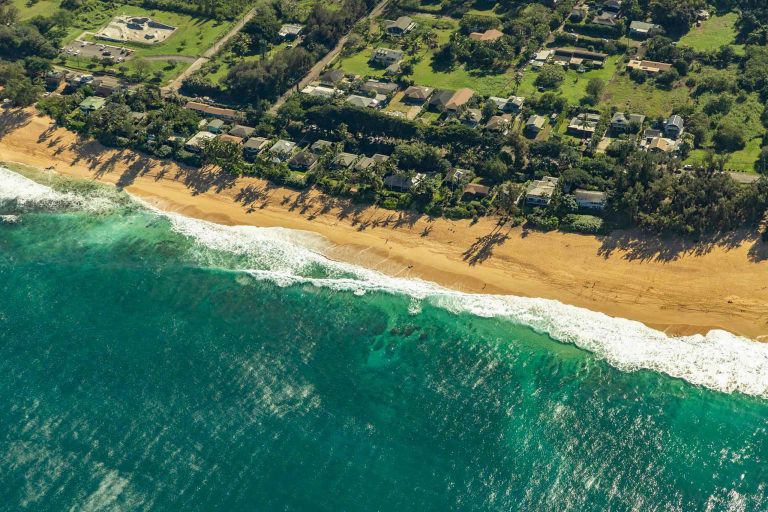 Flyskylandair Gyroplane Flight Lessons North Shore Aerial Pipeline Beach