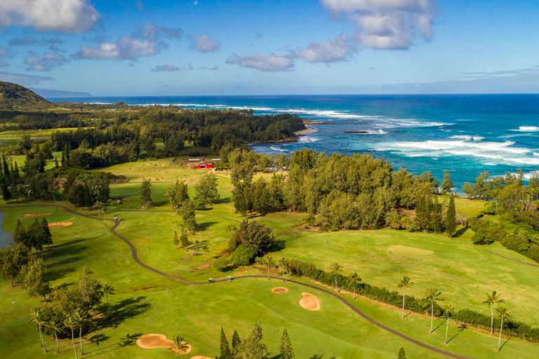 Flyskylandair Gyroplane Flight Lessons North Shore Oahu Turtle Bay Golf
