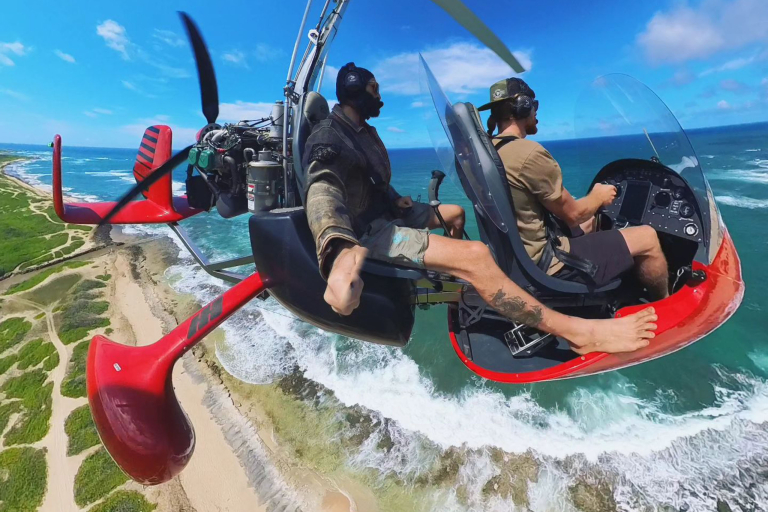 Flyskylandair Gyroplane Flight Lessons Red