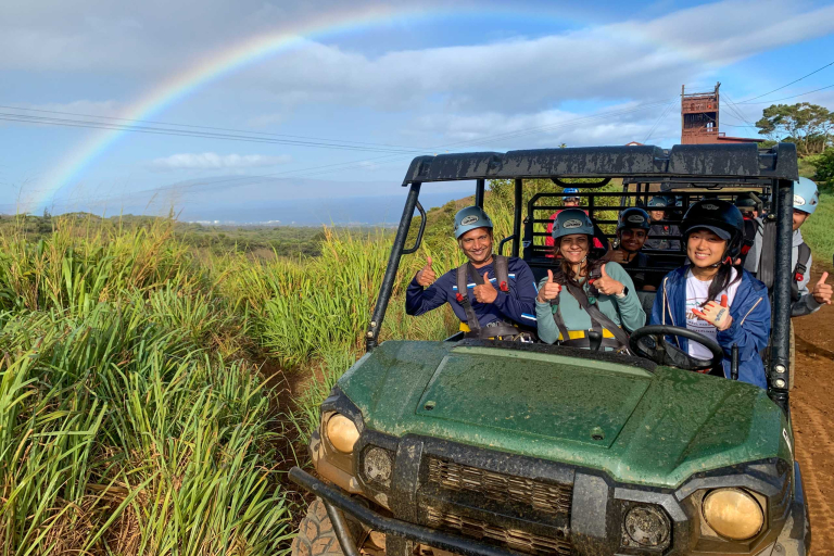 Mauis Ultimate Zipline Adventure Guests Atv