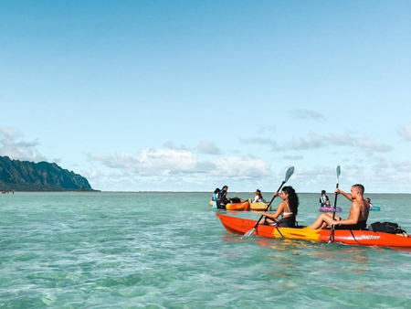 Saltykayakshawaii Self Guided Kayaking Couple Kayak