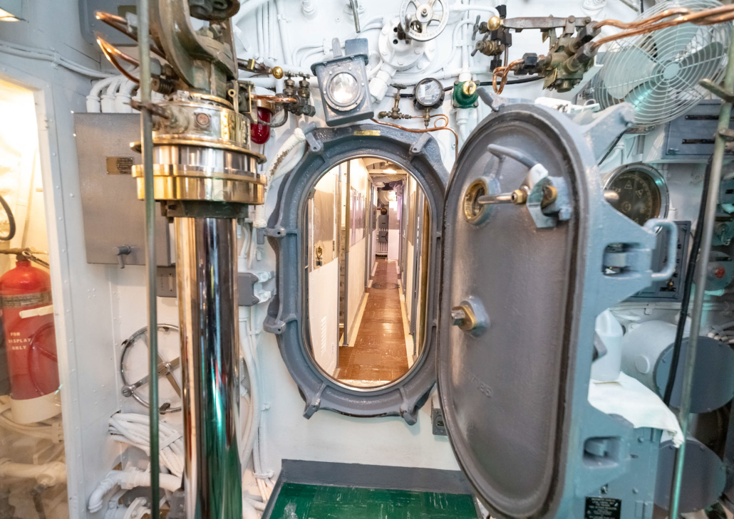 Bowfin Submarine Interior Hatch