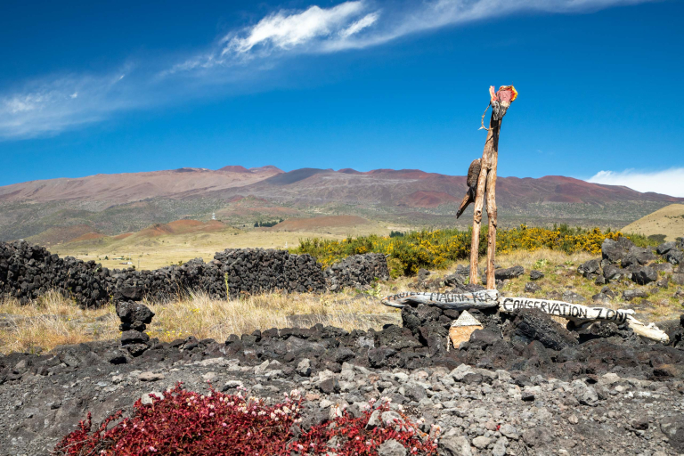 Mauna Kea Conservation Area Hawaiian Marker