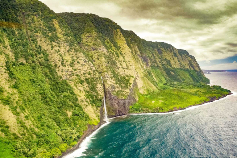 Hilo Waterfall Tour Hamakua Coast Aerial Waterfall