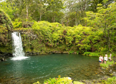 Road To Hana Maui Waterfall Puaa Kaa State Wayside Mini