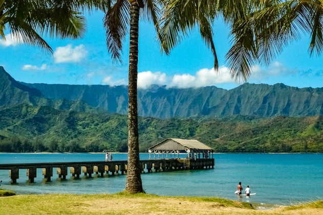 Hanalei Bay Dock House Kauai